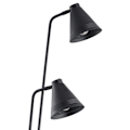 Miniatyrbillede 3 af 6: Argon AVALONE Multi Arm Gulvlampe Sort Struktur