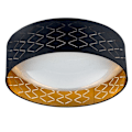 Miniatyrbild 2 av 3: LED taklampa - Ej specificerad - Svart - Höjd 12 cm - Diameter 40 cm - Modern design