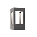 Miniatyrbillede 2 af 2: 5W LED beacon lampe Mørkegrå - FARO - Udendørs Have - Metal Grå, klar