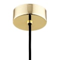 Miniatyrbillede 4 af 5: Loftlampe - Argon - PASADENA - Blank glans - Glas, messing og stål - Moderne design