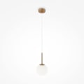 Miniatyrbild 1 av 6: Maytoni Basic form Maytoni Basic Form Small Modern Taklampa Globe Guld E14