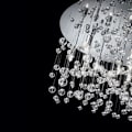 Miniatyrbillede 2 af 4: Ideal Lux NEVE PL12, Soveværelse, Børneværelse, Spisestue, Stue, Krom, IP20, Overflade, Rund, Glas, Metal
