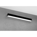 Miniatyrbillede 1 af 5: Sollux PINNE Integreret LED Indbygnings Væglamper Sort 65cm 4000K