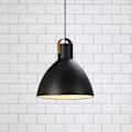 Miniatyrbild 3 av 4: Taklampa - KERIA - EAGLE - Svart metall - Diameter 35cm