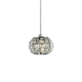 Miniatyrbillede 1 af 4: Ideal Lux Calypso SP1, Overflade, Krom, Krom, Metal, Krystal, Soveværelse, Spisestue, Stue, Kontor, IP20