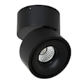 Miniatyrbillede 1 af 4: Sienna Fes BlackDownlight overflademonteret mat sort