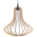 Miniatyrbillede 1 af 5: ELZA E27 LED Pendel Modern Loft BOHO Design Korridor - Træ
