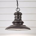 Miniatyrbillede 2 af 2: Udendørs loftslampe - Elstead - Redding Station - Restaurationsbronze - E27 - IP23 Restaureringsbrons