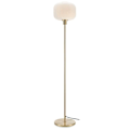 Miniatyrbild 3 av 3: Lampadaire - Markslöjd - Sober - Vitt glas - Mässing - Höjd 140 cm vitt guld
