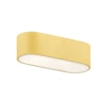Miniatyrbillede 1 af 2: Argon TONI Milky overflademonteret downlight, guldstruktur 30 cm - Moderne - Design - Stue