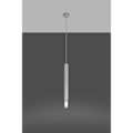Miniatyrbillede 3 af 6: Nedhængt loftslampe - SOLLUX - Wezyr - Slank - Hvid - 1x G9 - 40W