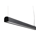 Miniatyrbillede 3 af 4: Suspension - Faro - VICO - Mat sort - 60 cm - Indbygget LED - 15W NEGRO