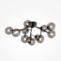 Miniatyrbillede 1 af 5: Plafonnier - Maytoni - Dallas - 12 lyskilder - Mat sort - G9 - Moderne design