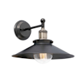 Miniatyrbillede 1 af 3: MARLIN - Sort/Guld Metal Væglampe Ø30cm NEGRO