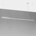 Miniatyrbillede 2 af 6: Sollux Pinne Integreret nedhængt Led-loft Lysegrå