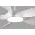 Miniatyrbillede 4 af 4: Loftsventilator - FARO - Cocos - 137 cm - DC motor - LED Varm hvid BLANCO