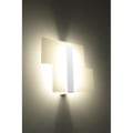 Miniatyrbillede 3 af 4: Sollux Lighting Massimo Væglampe, hvid, 2x G9