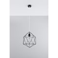 Miniatyrbillede 2 af 4: GASPARE Pendel - SOLLUX - Modern Industrial Loft - Sort - E27 LED - 60W