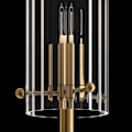 Miniatyrbild 4 av 4: Vägglampa - Maytoni - Arco - Neoklassisk - Mässing - Glaskupa - 2 G9-lampor