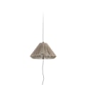 Miniatyrbillede 3 af 4: SAIGON OUT C70 Bærbar lampe og ophæng i grå/beige hulhætte 71584-09 INOXIDABEL