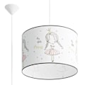 Miniatyrbild 1 av 6: Sollux Lighting Princess 40 hänglampa vit/flerfärgad