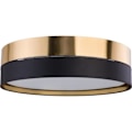 Miniatyrbillede 1 af 4: HILTON Loftslampe Sort-Guld 4x E27 15W 4345 TK Belysning Svart + guld
