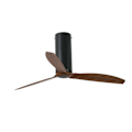 Miniatyrbillede 1 af 3: Loftsventilator - FARO - 32037 - Mat Sort - DC Motor - Fjernbetjening inkluderet Svart