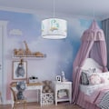 Miniatyrbillede 3 af 6: Hængelampe - Sollux Lighting - Unicorn 30 - Hvid/multifarvet - 30x30x95 cm - LED vit/flerfärgad