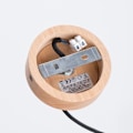 Miniatyrbillede 3 af 6: Hængelampe - Sollux Lighting - Fano - Sort - Træ - Skandinavisk Stil svart