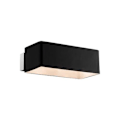 Miniatyrbillede 1 af 4: Ideal Lux BOX AP2, overflade, rektangel, 2 pære(r), 40 W, G9, sort
