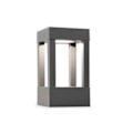 Miniatyrbillede 1 af 2: 5W LED beacon lampe Mørkegrå - FARO - Udendørs Have - Metal Grå, klar