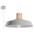 Miniatyrbillede 1 af 4: AFRA E27 LED pendel Modern Loft Boho Design Corridor - Hvid - SOLLUX - 1 pære - E27 - 10 Watt - A++ - E