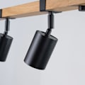 Miniatyrbillede 4 af 6: Sollux Lighting Fager 4L loftslampe svart