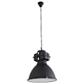 Miniatyrbillede 1 af 3: Suspension Plafonnier - Sienna - DensiDome - Mat Sort - Mat Glas - E27 60W