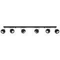 Miniatyrbillede 1 af 5: Moderne LED loftslampe LOFT spot design - SOLLUX - OCULARE 6L - 6 GU10 pærer - sort