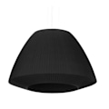 Miniatyrbillede 1 af 4: Pendel - SOLLUX - BELLA - Classic Black Dome - E27 - 3 lys - 60W