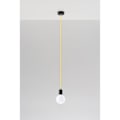 Miniatyrbillede 2 af 4: Suspension LED Moderne Loft BOHO Design Gul - SOLLUX - EDISON - 1 Pære E27 - 60W