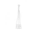 Miniatyrbillede 1 af 6: DIEGO 5 E27 LED Pendel Modern Loft BOHO Design Corridor - Hvid