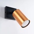 Miniatyrbillede 4 af 6: Sollux Lighting Winx bordlampe svart/kuperad