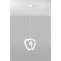 Miniatyrbillede 2 af 5: TRES E27 LED Pendel Modern Loft BOHO Design Corridor - HVID