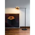 Miniatyrbillede 3 af 4: Gulvlampe - Faro Barcelona - Loop LED gulvlampe (6W) NIKKEL