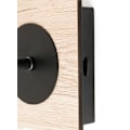 Miniatyrbillede 3 af 4: Væglampe til læsning - FARO - Mood - Massivt træ - LED 2W - Sort 3000K NEGRO