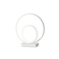 Miniatyrbild 1 av 2: Integrerad Swirl dekorativ LED bordslampa Vit, 3000K