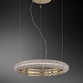 Miniatyrbillede 2 af 4: Suspensionsdesign i krystal - KOLARZ - NOBILE - 24 karat guld - 1 pære - Diameter 60 cm