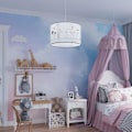 Miniatyrbild 3 av 6: Hängande lampa - Sollux Lighting - Cat 40 - Vit/multifärgad - LED - 40x40x95 cm vit/flerfärgad