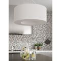 Miniatyrbillede 4 af 6: TECHBREY Pendel Saturno Slim 90 SOLLUX Ø900x1100 mm Hvid