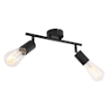 Miniatyrbillede 1 af 3: x2 MARTHA spotlights i sort metal Svart