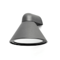 Miniatyrbillede 3 af 3: Faro Pals designer udvendig væglampe antracitgrå aluminium 70291 Kolgrå