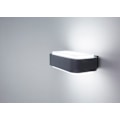 Miniatyrbillede 3 af 4: Aluminium væglampe Sticker LED IP65 H9 cm - Antracit 0,000000 Grå BLANCO