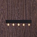 Miniatyrbillede 3 af 3: COUTURE bar pendel (5x40W) i sort metal